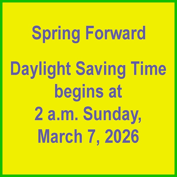 spring forward 2026